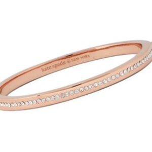 Kate Spade Rose Gold Ring It Up Pave Bangle Worn Once